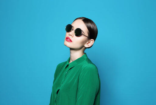 Mädchen-Moderne-Stil